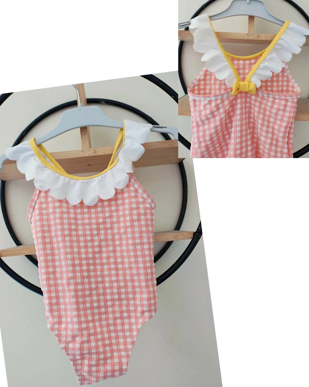 2 ans maillot de bain été étiquette coupée